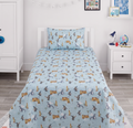 Castle Themed kids percale Bed Sheet