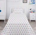 Colorful Small Bows  kids Percale Bed Sheet