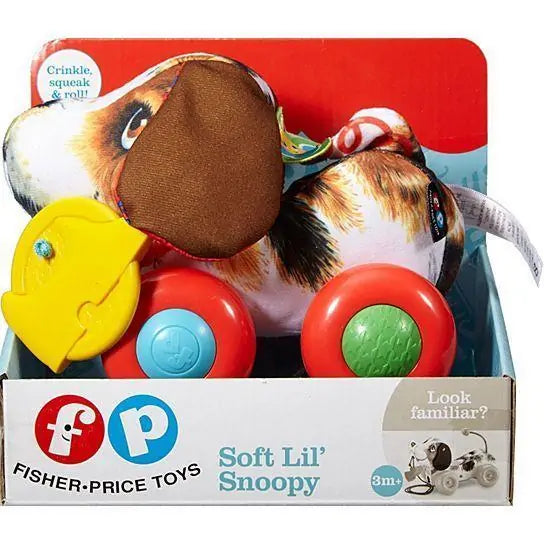BABY TOYS FISHER PRICE SOFT LIL, SNOOPY FISHER PRICE