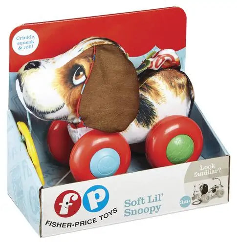BABY TOYS FISHER PRICE SOFT LIL, SNOOPY FISHER PRICE