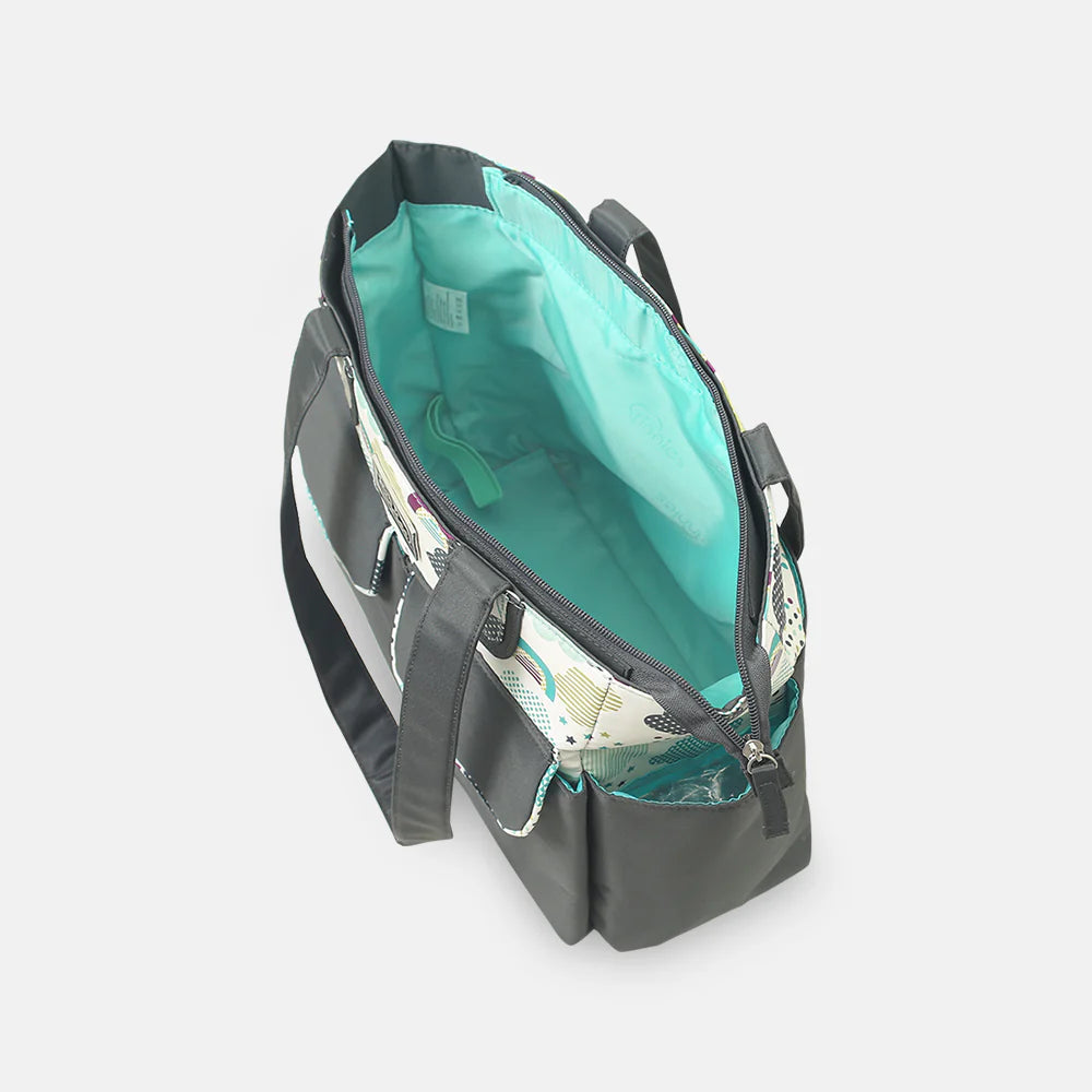 TINNIES COMPACT DIAPER BAG WITH CHANGING PAD