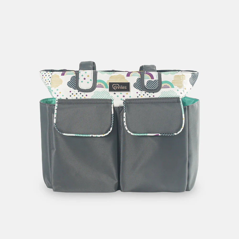 TINNIES COMPACT DIAPER BAG WITH CHANGING PAD