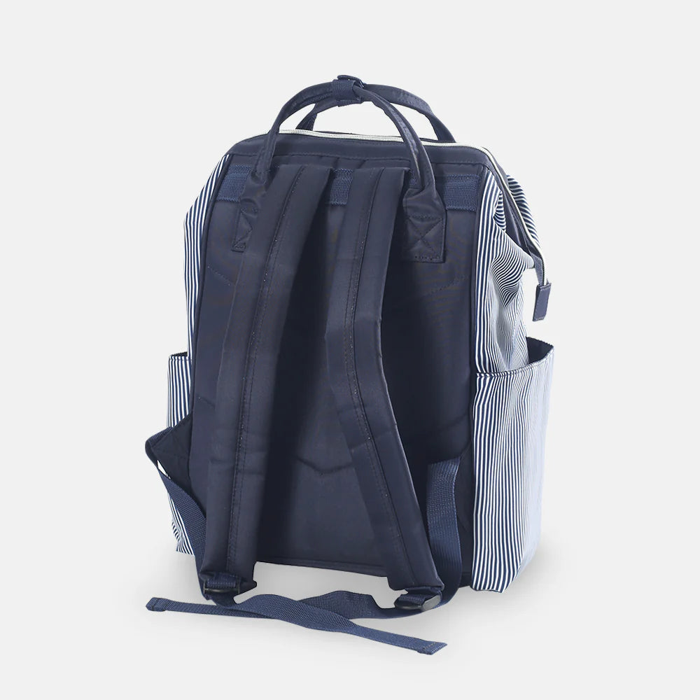 TINNIES Baby Diaper Bag Pack Blue Stripes