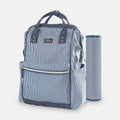 TINNIES Baby Diaper Bag Pack Blue Stripes