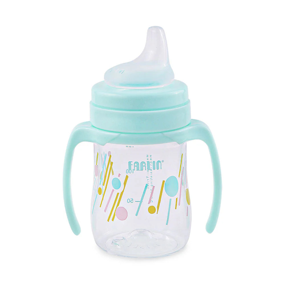 DRINKING CUP STAGE 2-SPOUT 150ML-GREEN