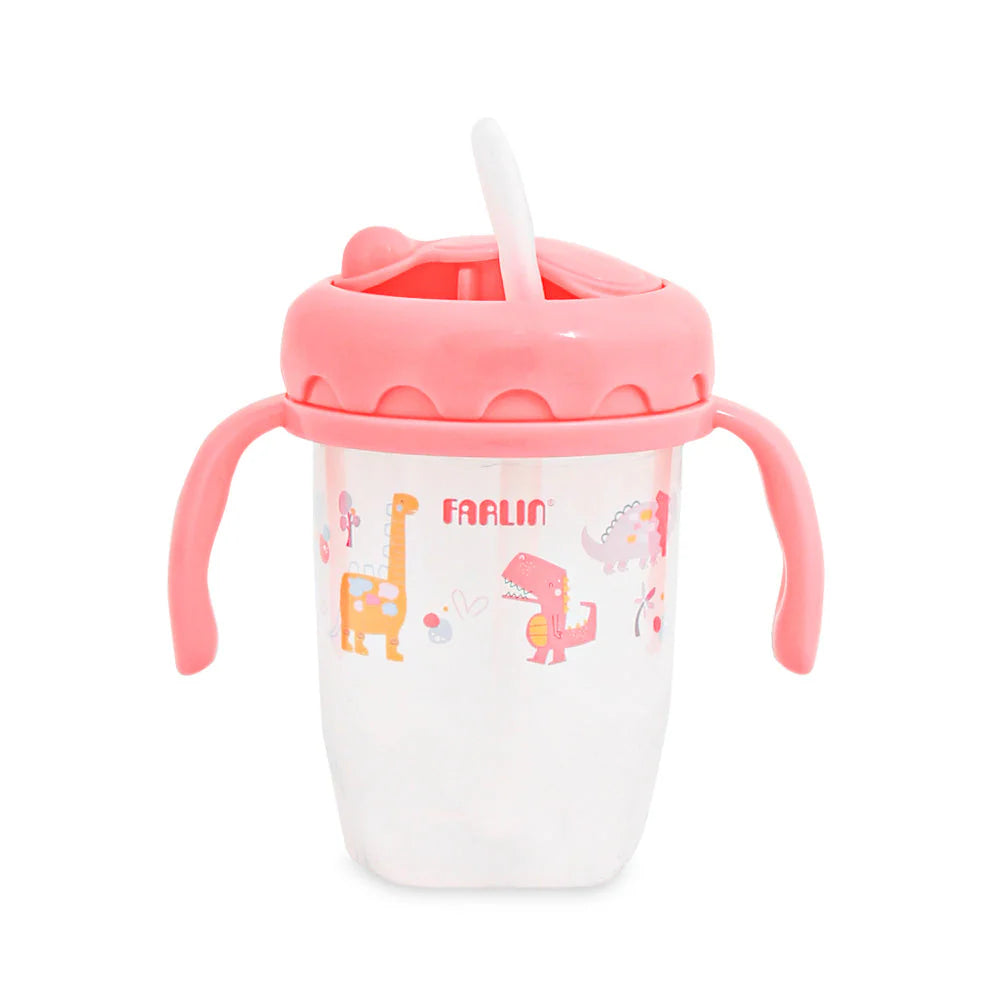 DRINKING CUP STEP 3-STRAW 240ML-