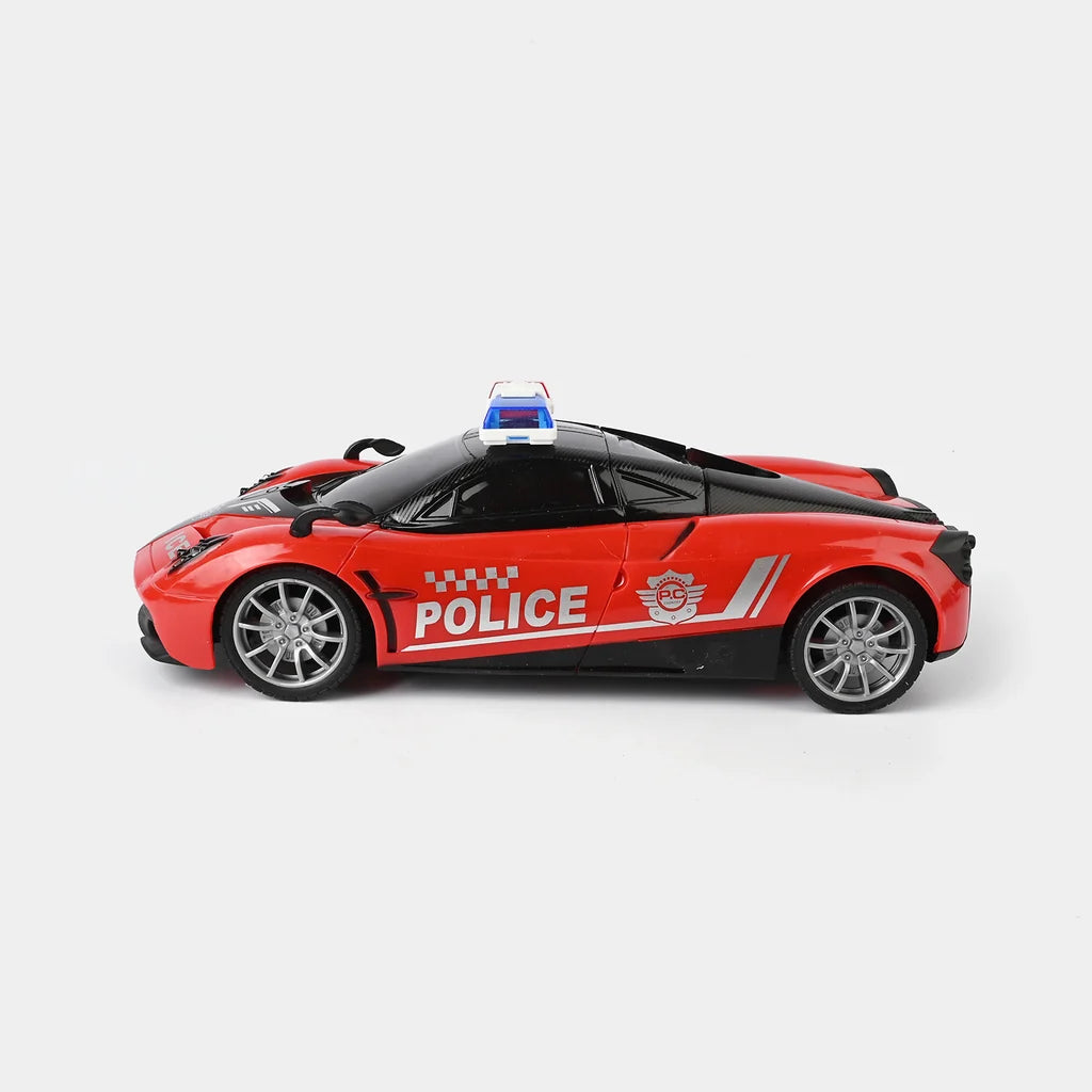 Remote Control Chargeable Police Sports Car
