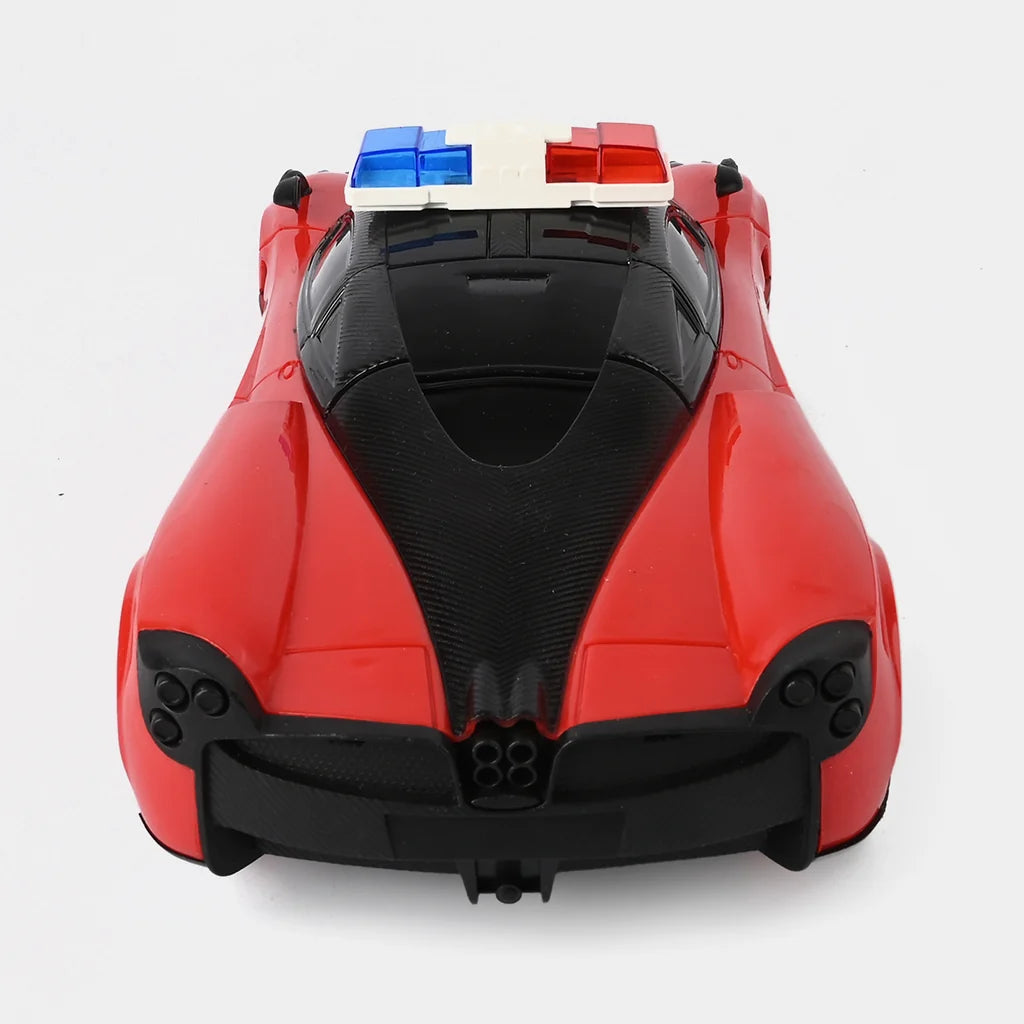 Remote Control Chargeable Police Sports Car