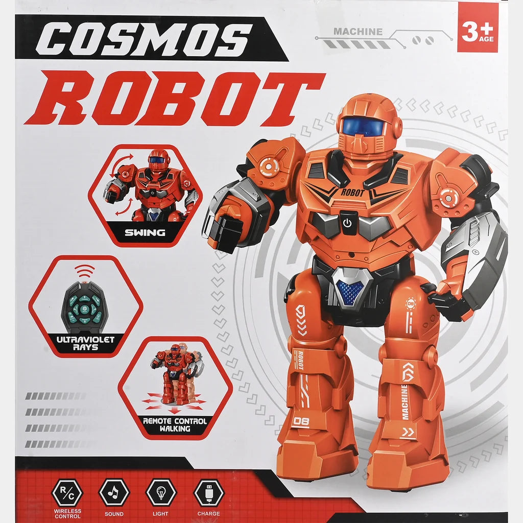 Wireless Control Cosmos Swing Arm Feature Durable Plastic Cartoon Style Toy