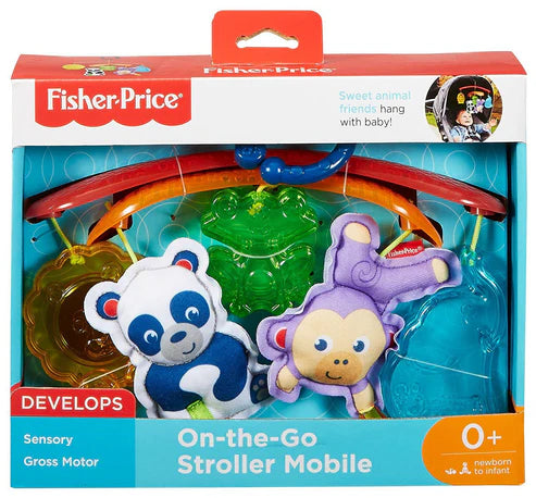 BABY TOYS ON-THE-GO STROLLER MOBILE FISHER PRICE