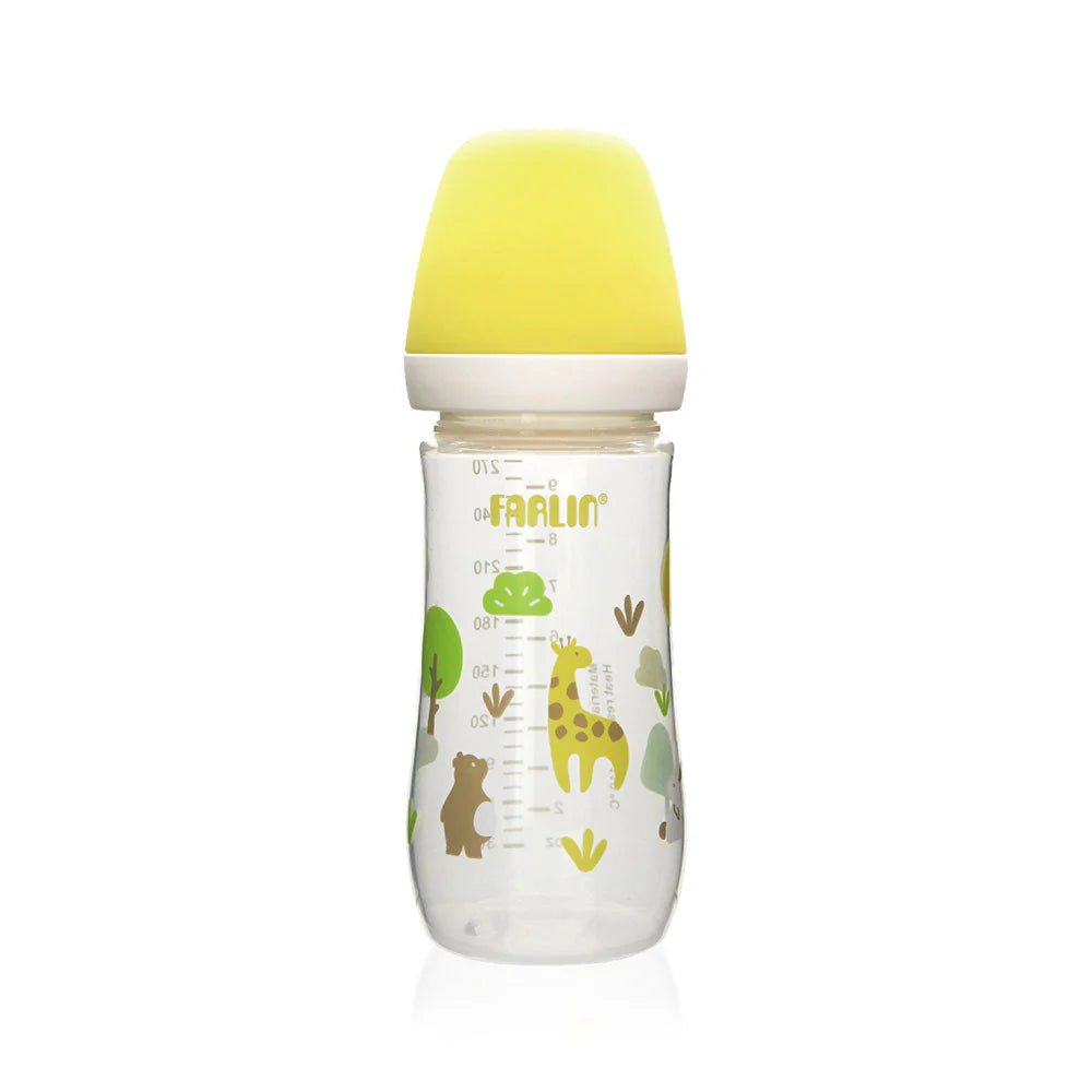 FARLIN PP WIDE NECK FEEDING BOTTLE 270ML YELLOW