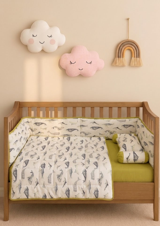 Fish Themed  Baby Cot Set
