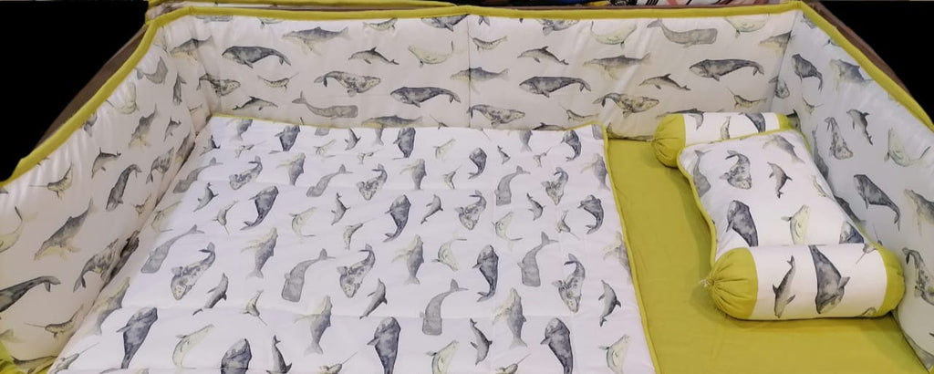 Fish Themed  Baby Cot Set