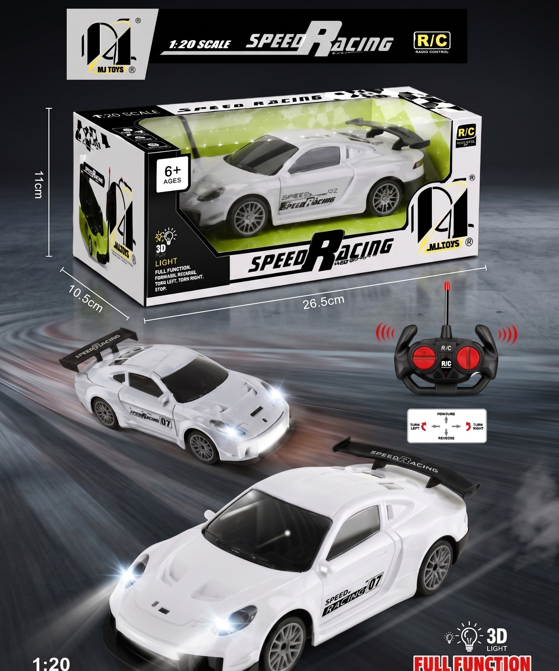 1:20 Remote Control Sports Chargeable Car