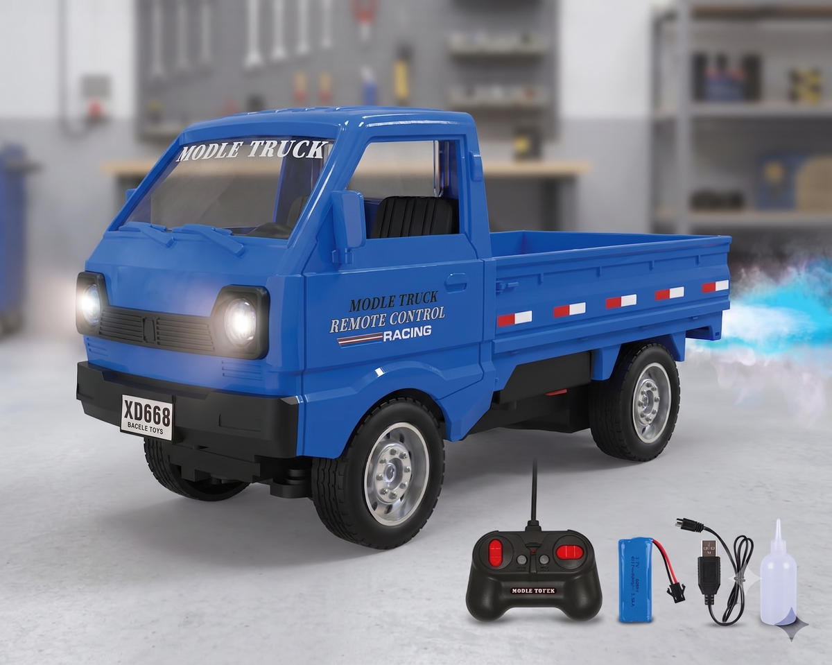Remote Control Stunt Suzuki pickup with smoke