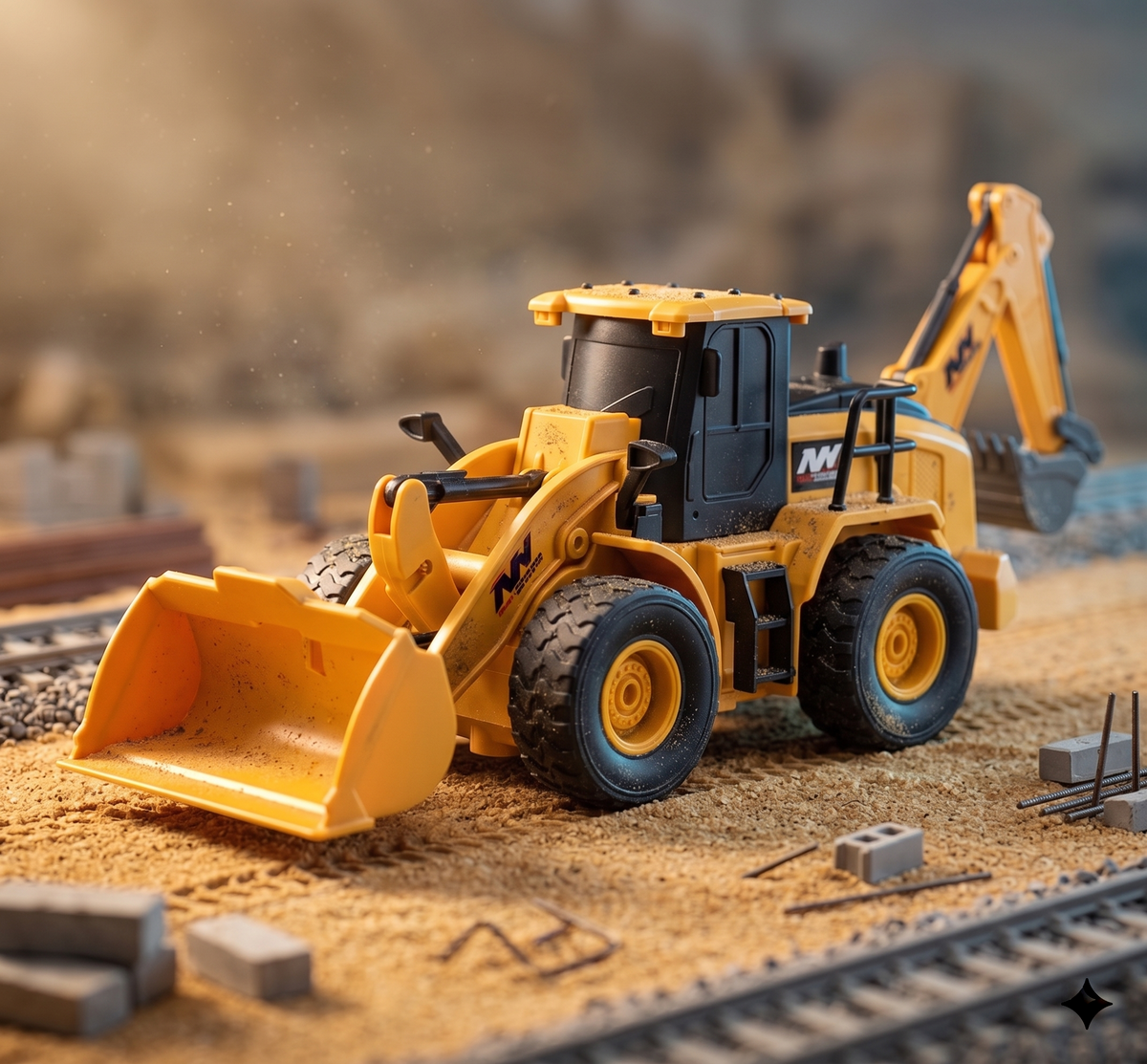 Heavy-Duty Remote Control Construction Vehicle (Front Loader)