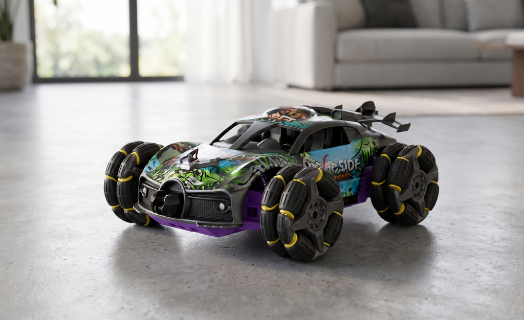 4x4 Remote Control Drift Car - Dinosaur Edition with Alloy Shell