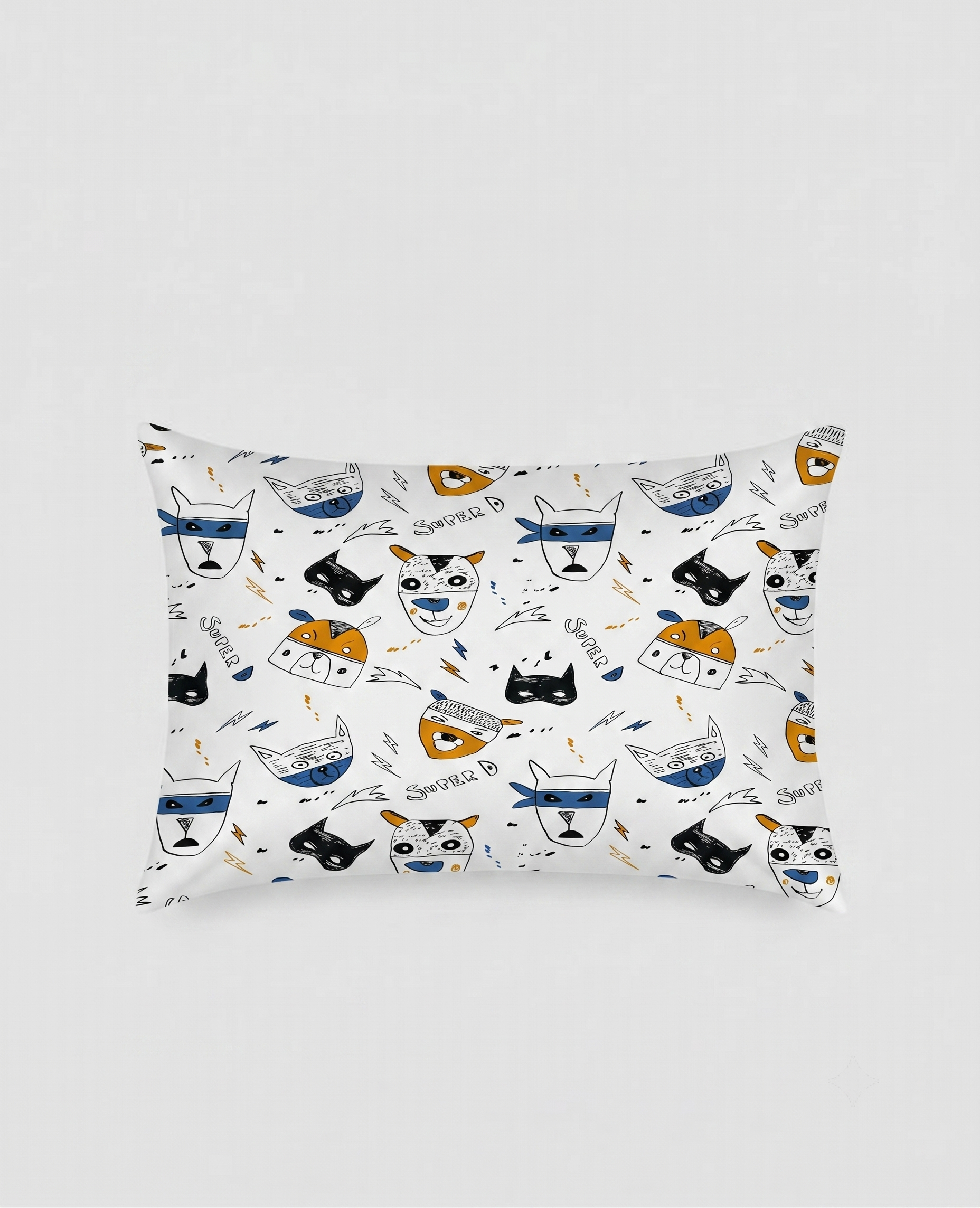 Cartoon Dog Super D kids Cotton Bed Sheet