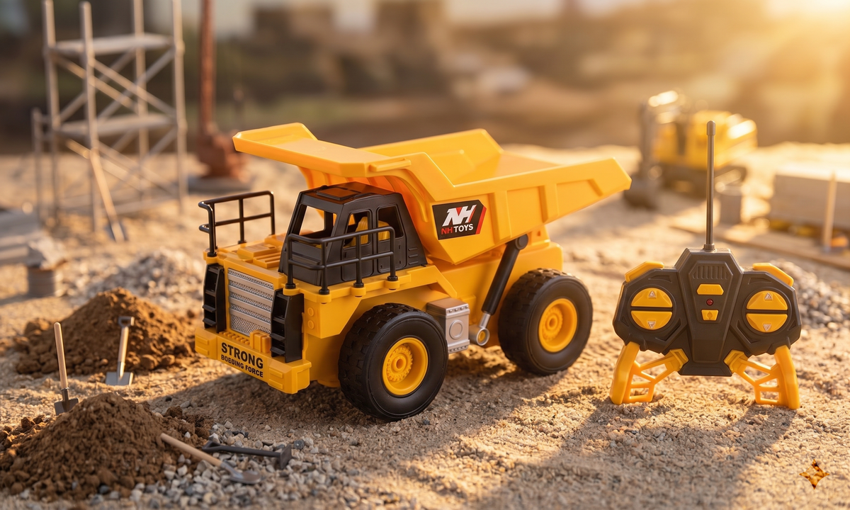 Remote Control Construction Vehicle Dumper Truck