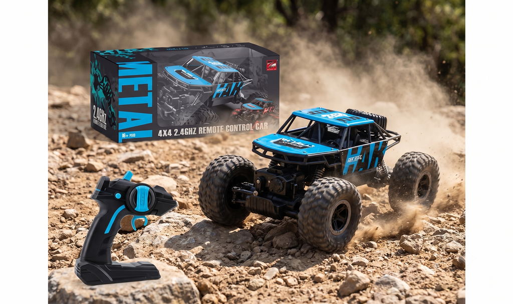METAL MAX 1:14 Scale 4x4 All-Terrain Remote Control Rock Crawler