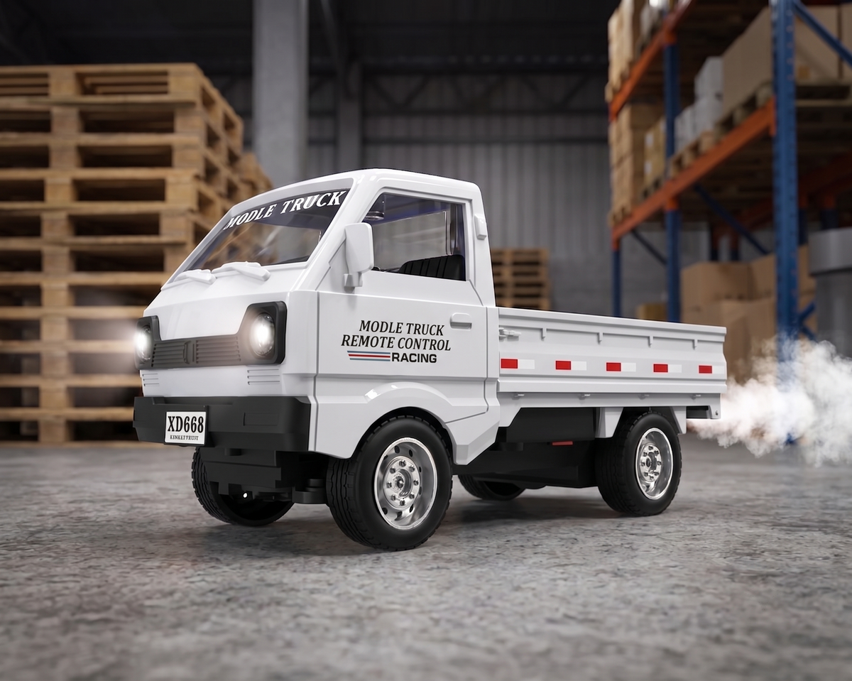Remote Control Stunt Suzuki pickup with smoke