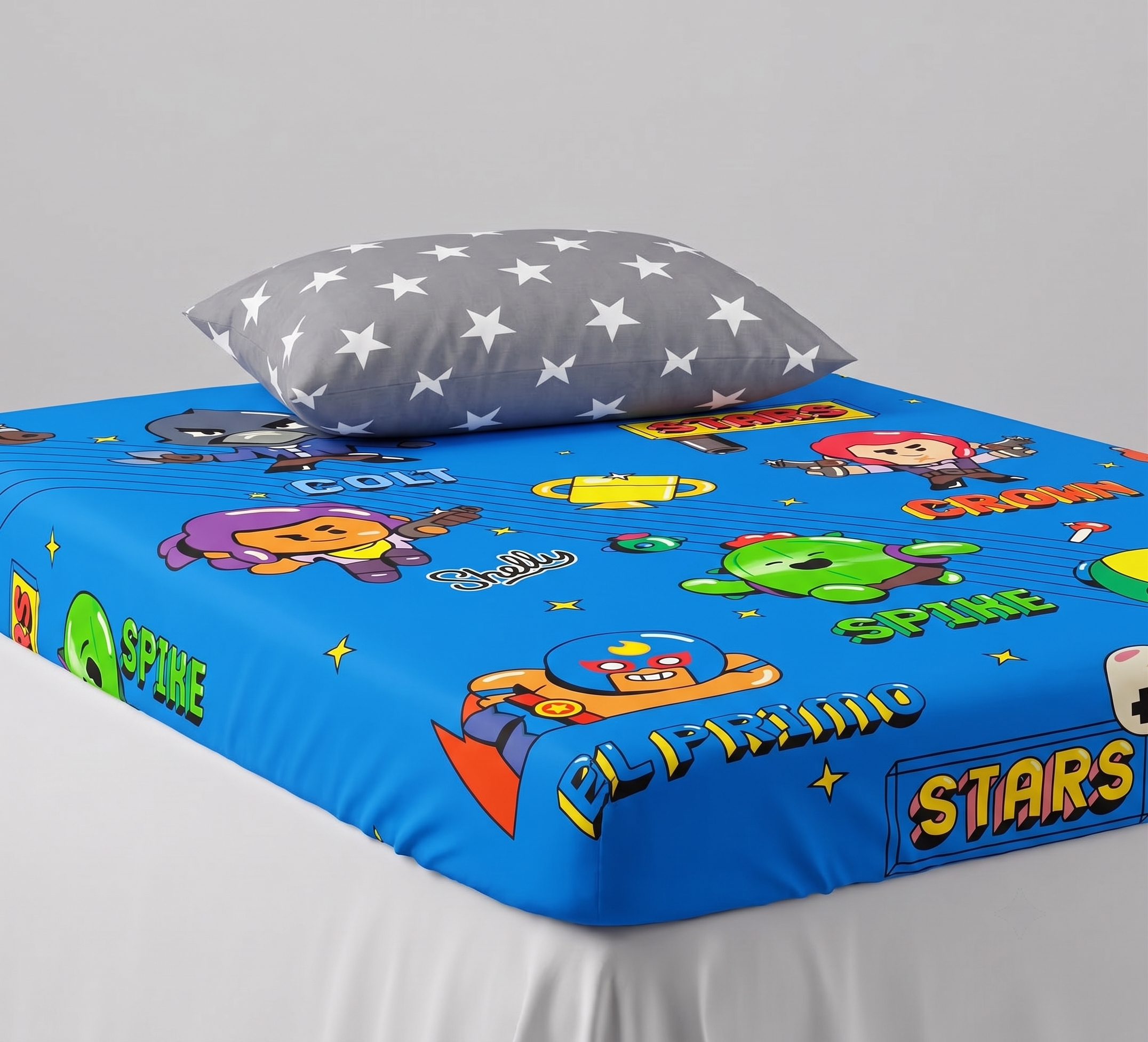 Brawl Stars kids Cotton Bed Sheet