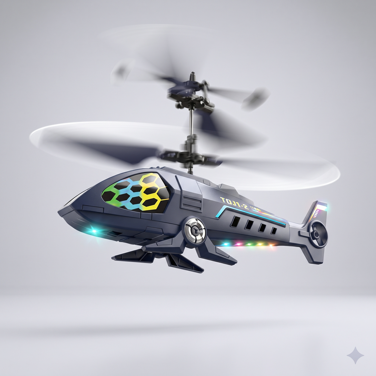 Futuristic Auto Hand Sensing LED Hover Helicopter