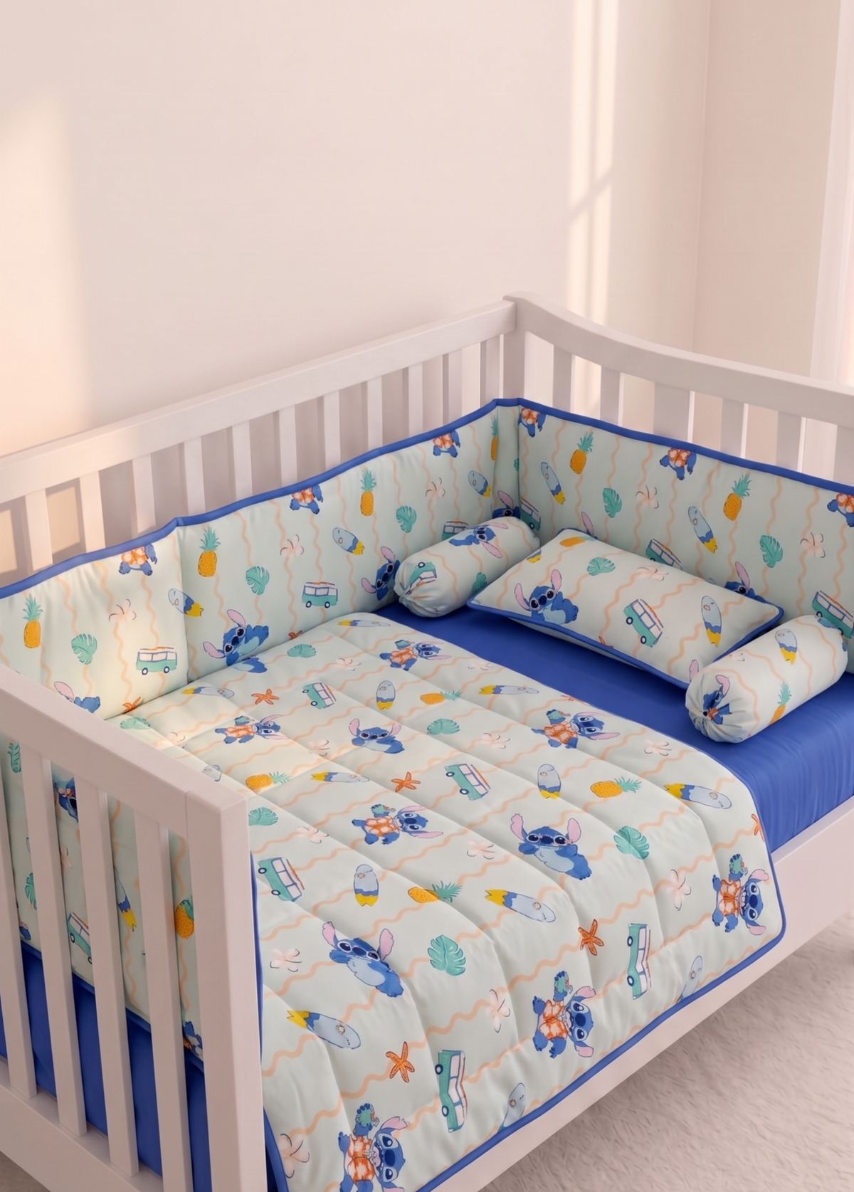 Disney's Lilo & Stitch Themed Baby Cot Set
