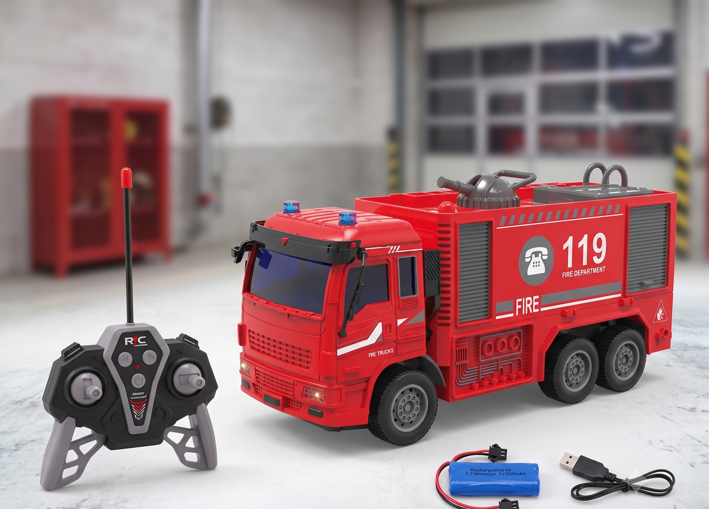 Fire Rescue remote control Fire Engine Truck