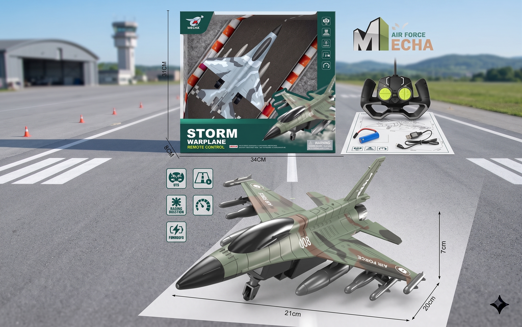Air Force Mecha: Storm Warplane Simulator Fighter Jet