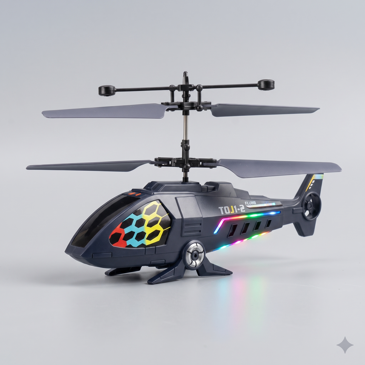 Futuristic Auto Hand Sensing LED Hover Helicopter