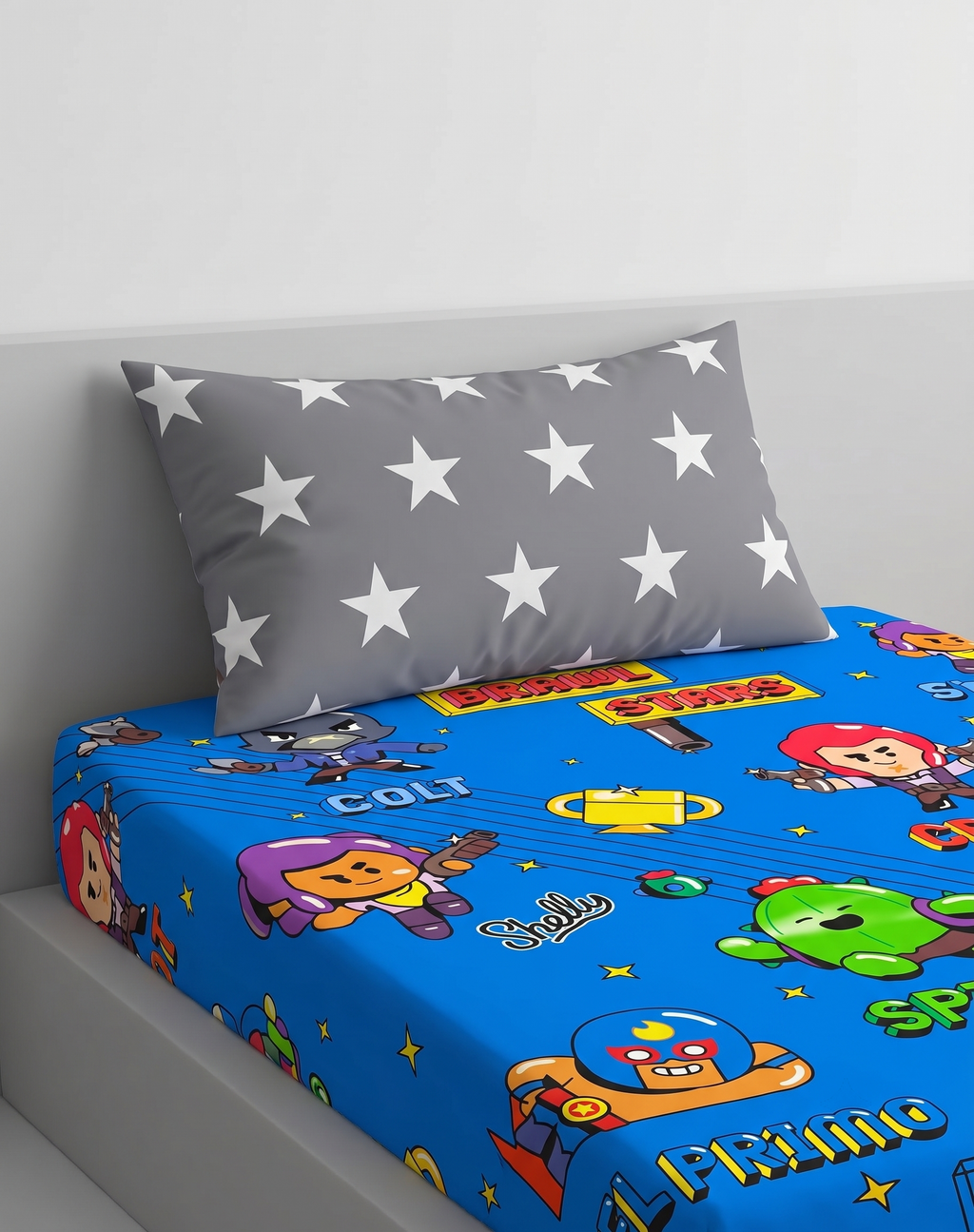 Brawl Stars kids Cotton Bed Sheet