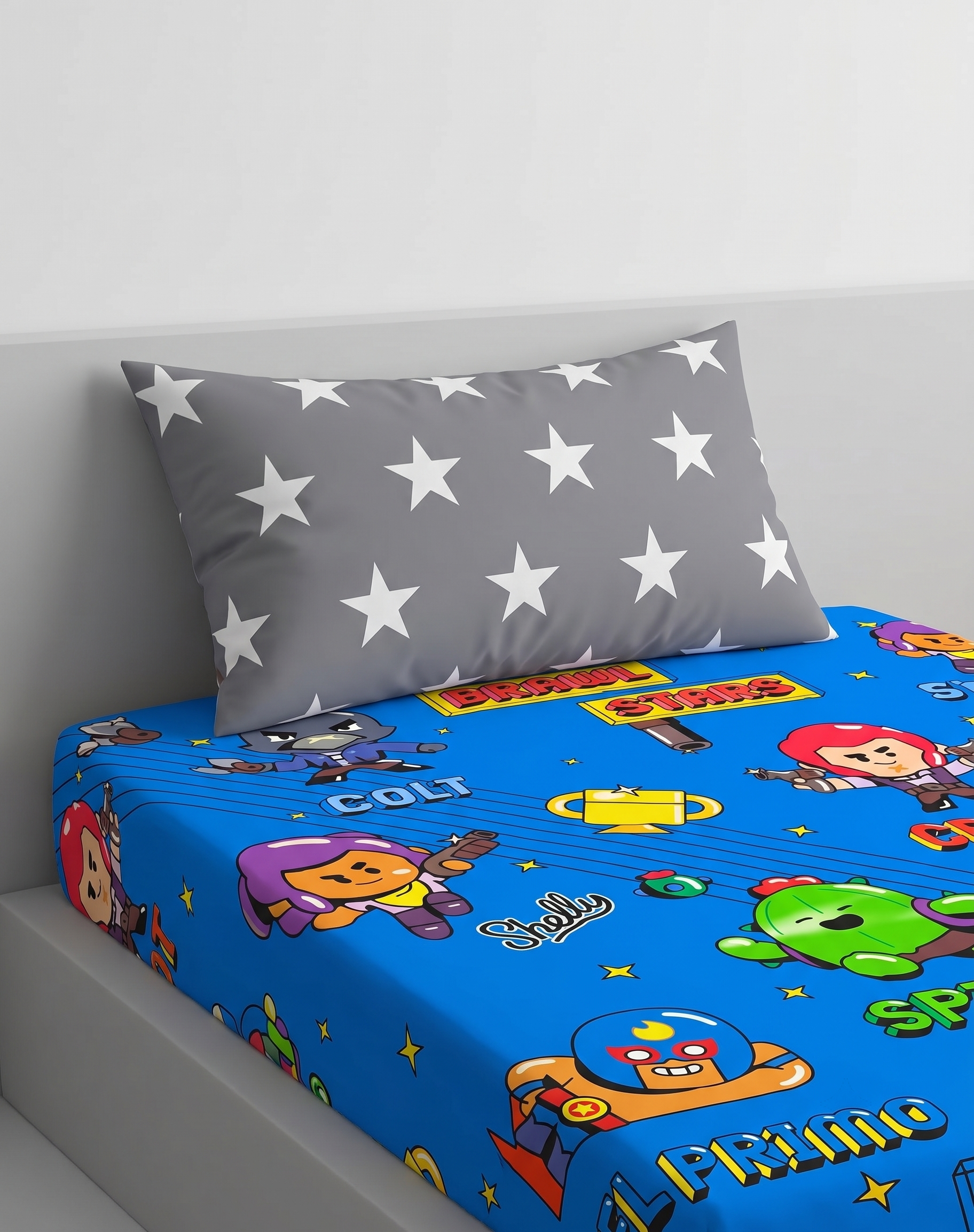 Brawl Stars kids Cotton Bed Sheet