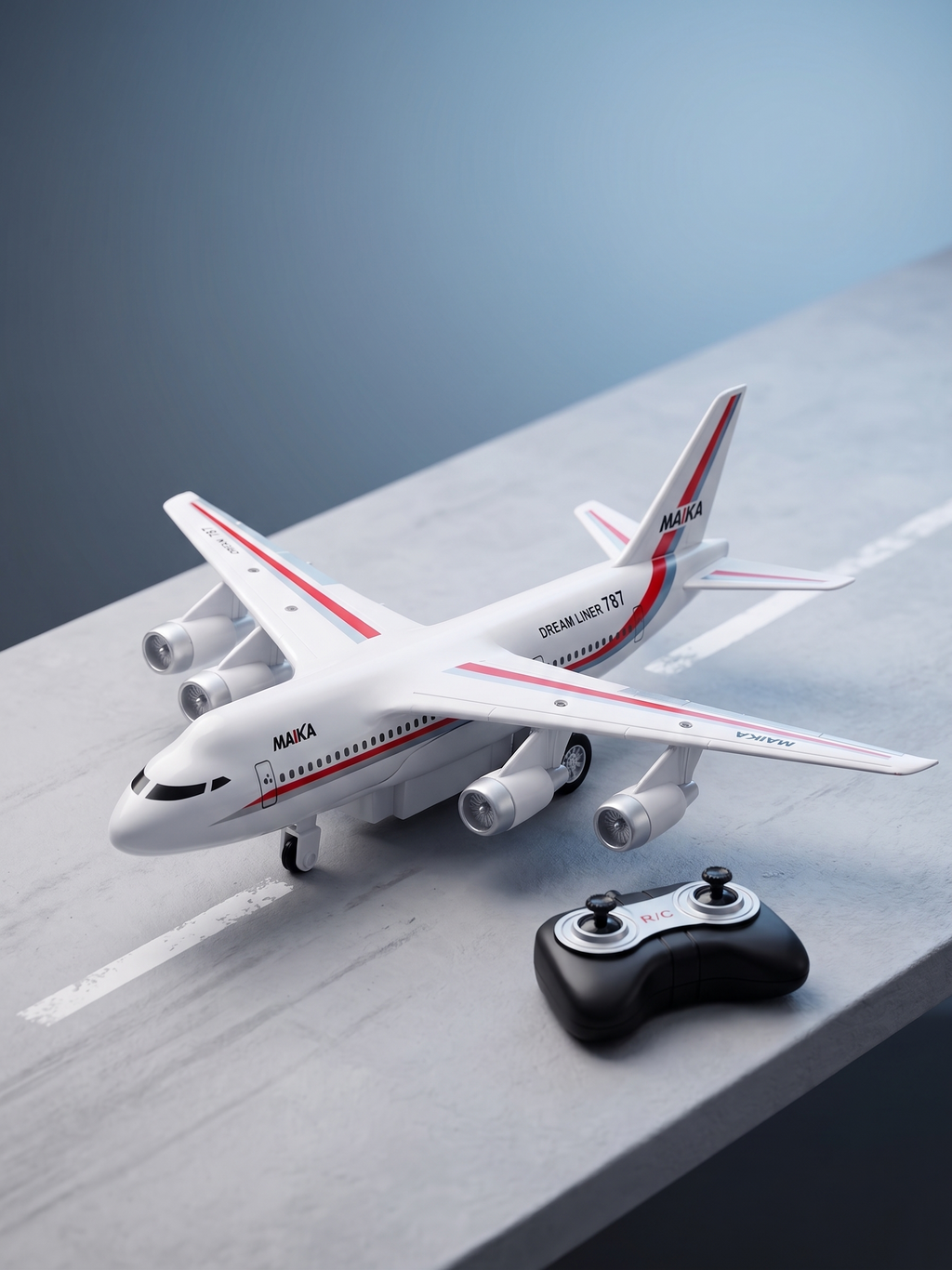 Simulation Airbus 787 Remote Control Airplane