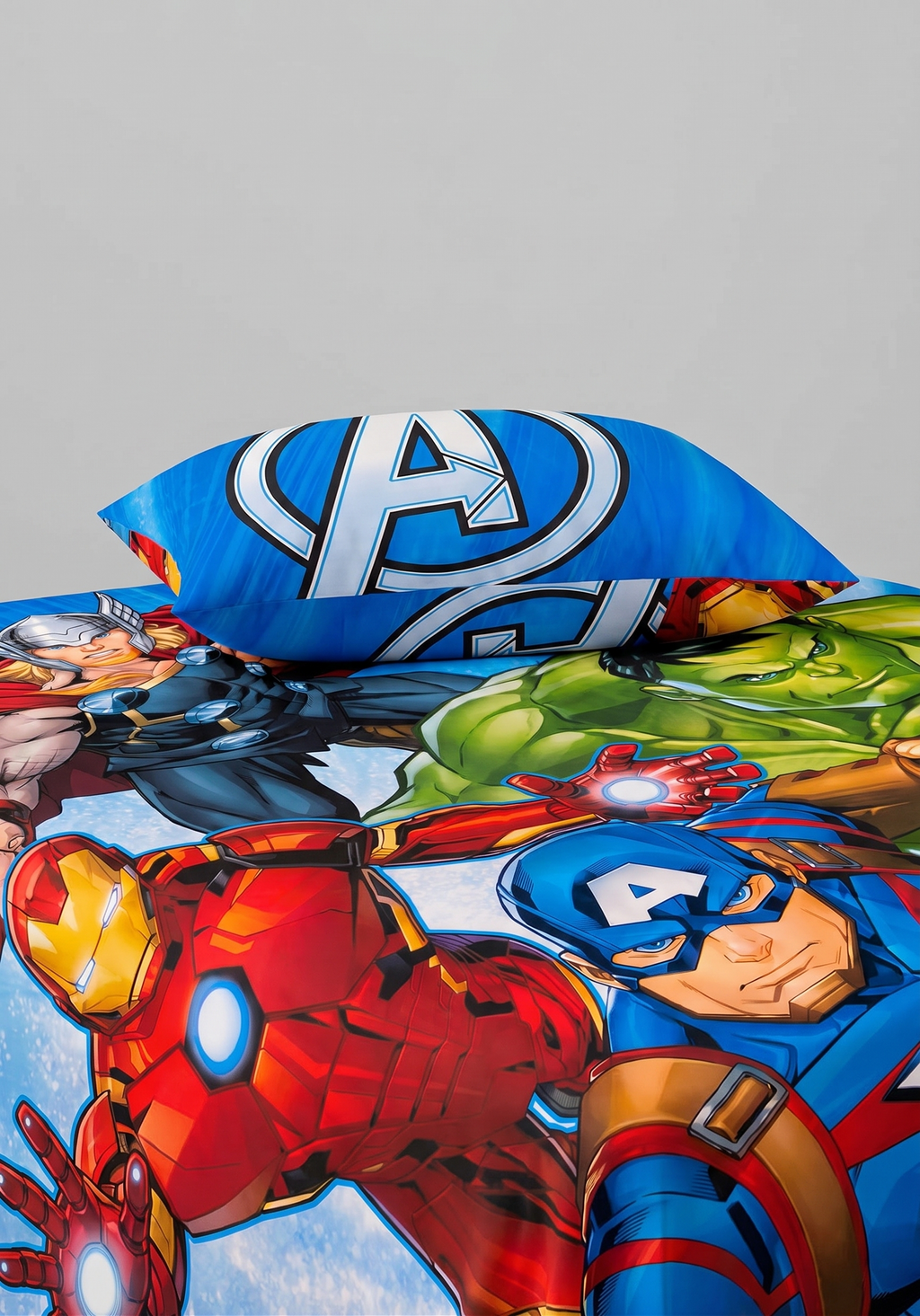 Marvel Iconic Superhero  kids Cotton Bed Sheet