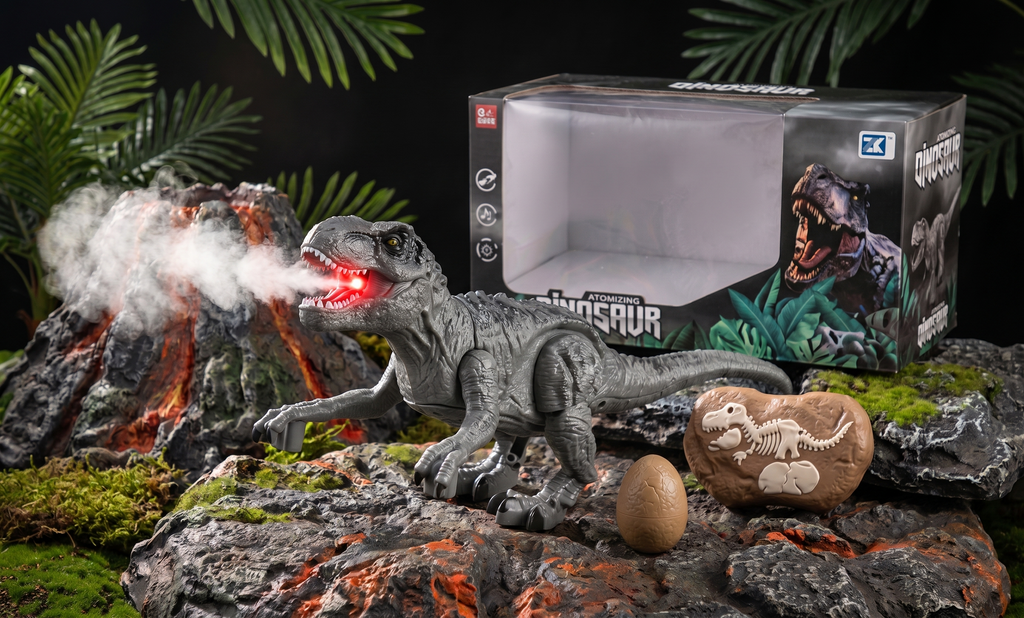 2.4G Remote Control Atomizing Dinosaur Toy For kids