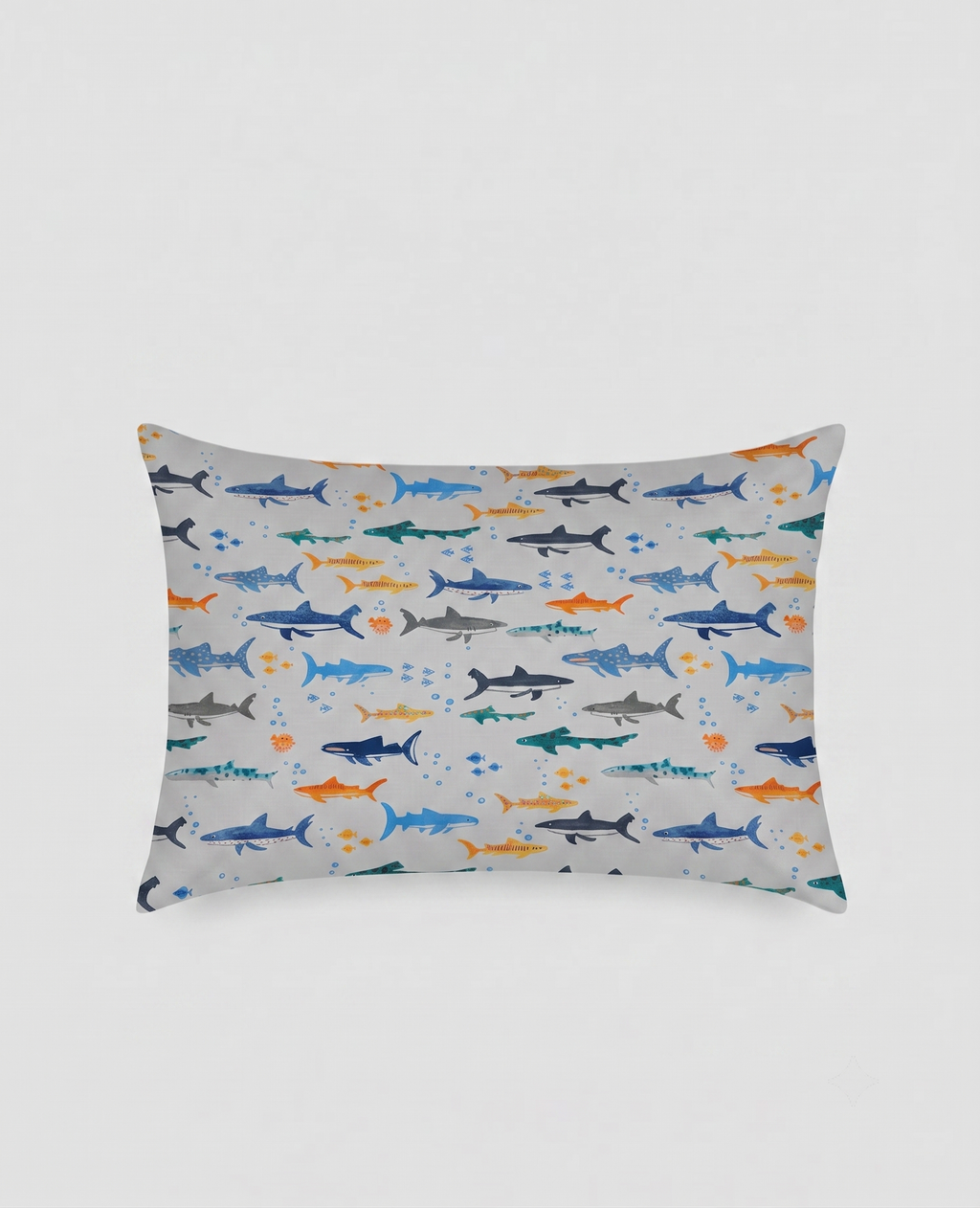 Funky Sharks Print kids Percale Bed Sheet