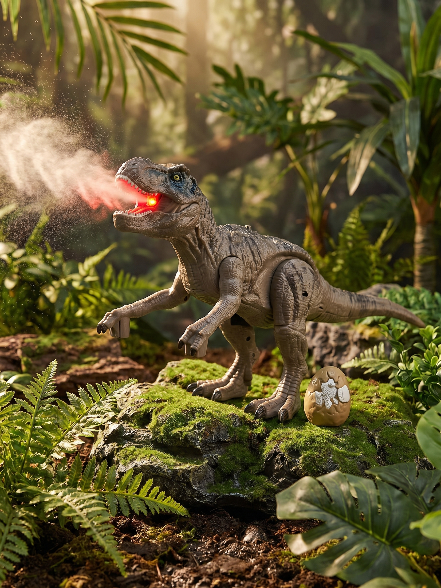 2.4G Remote Control Atomizing Dinosaur Toy For kids
