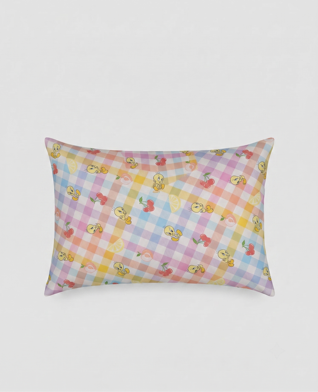 Tweety cartoon character and cherry fruit  kids Cotton Bed Sheet