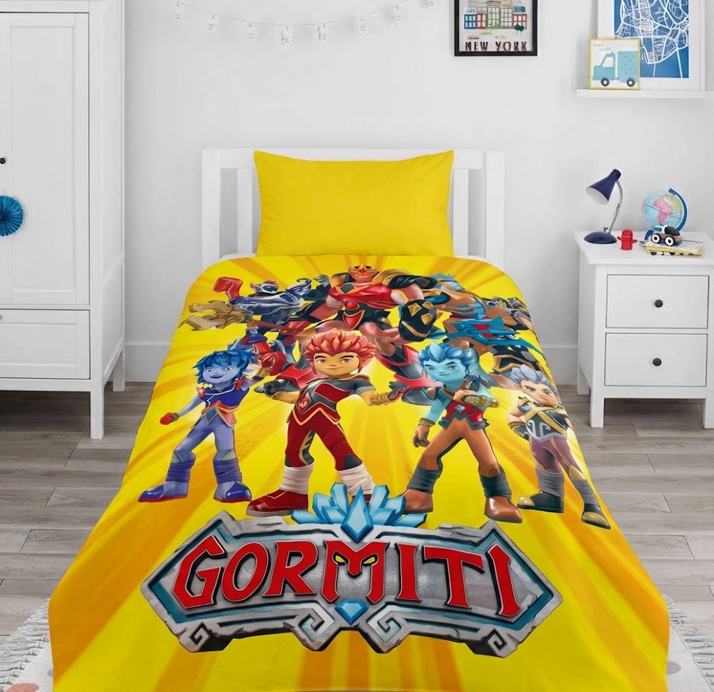 Gormiti Animated Characters kids Cotton Bed Sheet