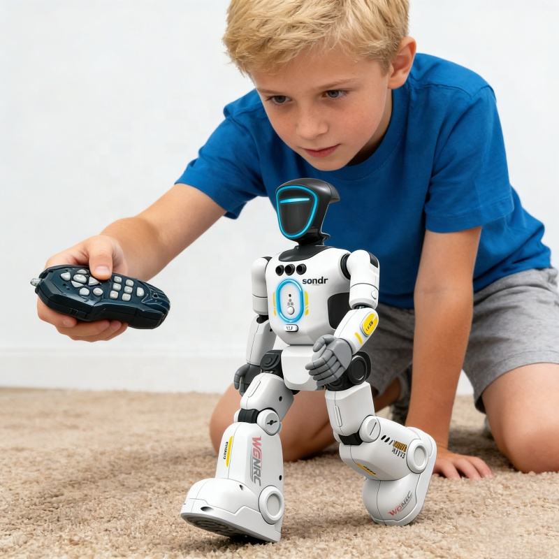 Ai Programming Gestures and Remote Control Robot Toys With Walking and Dance