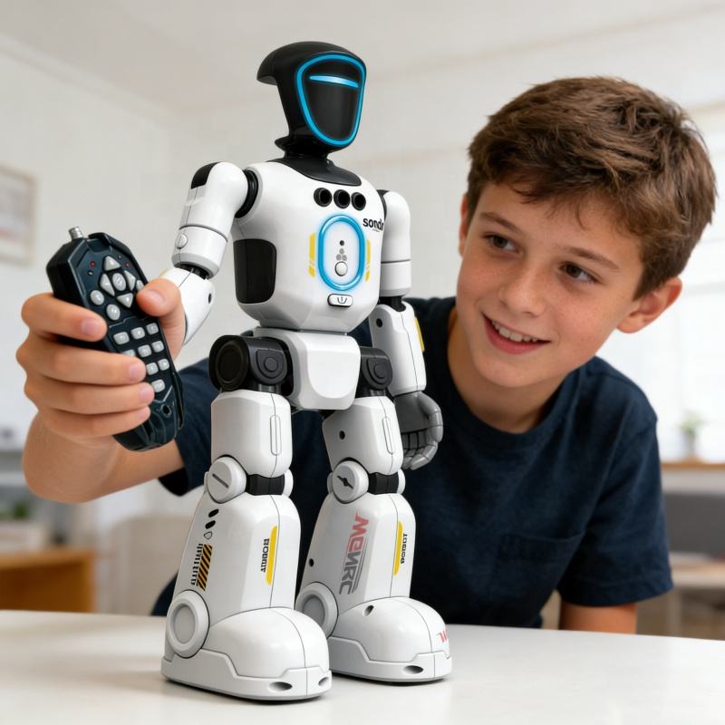 Ai Programming Gestures and Remote Control Robot Toys With Walking and Dance