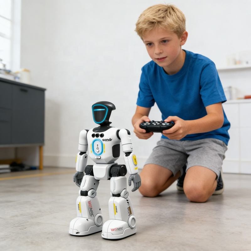 Ai Programming Gestures and Remote Control Robot Toys With Walking and Dance