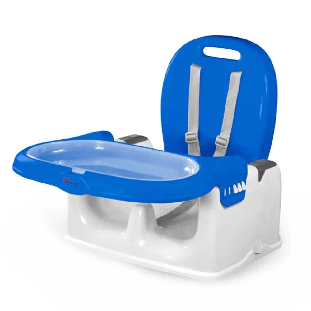 TINNIES BLUE BABY BOOSTER SEAT – LIGHTWEIGHT, ADJUSTABLE & PORTABLE