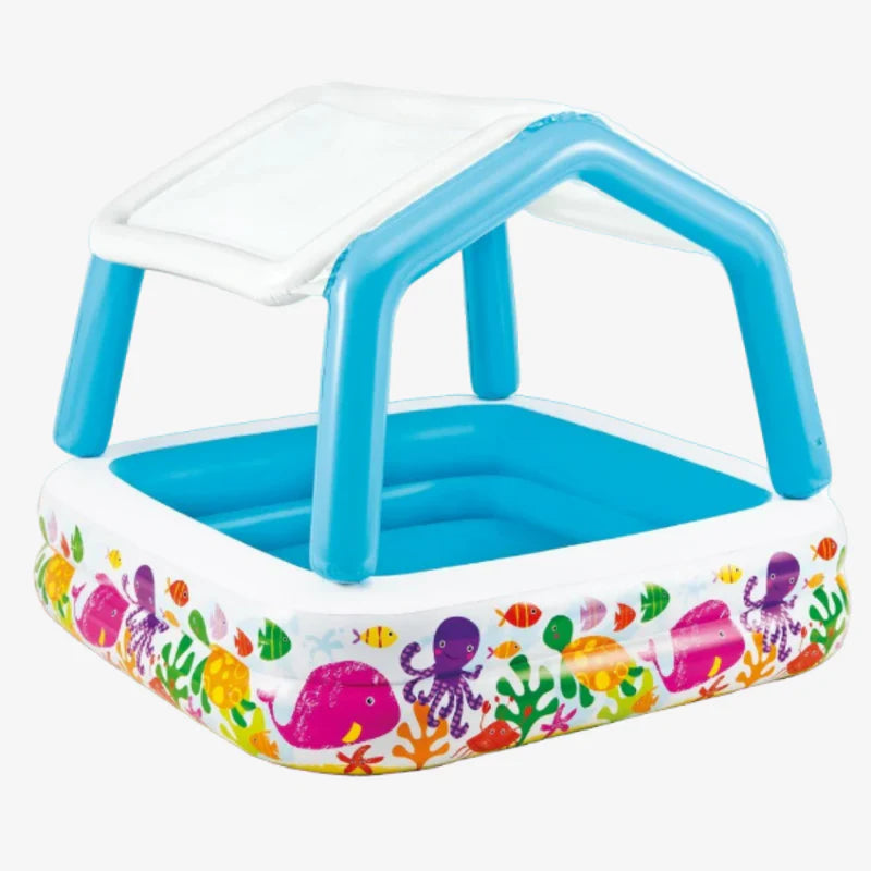 Intex Sun Shade Baby Pool ( 62" L x 62" W x 48" H )