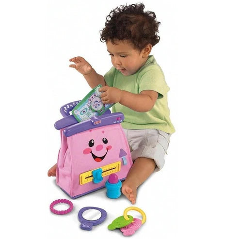 LEARNING TOYS LAUGH & LEARN PURSE FISHER PRICE