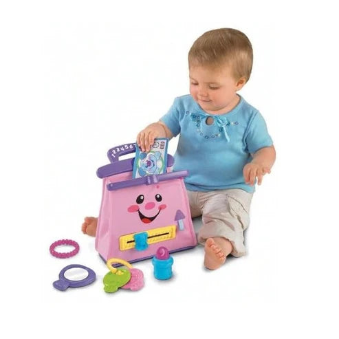 LEARNING TOYS LAUGH & LEARN PURSE FISHER PRICE