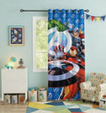  Marvel Avengers Characters Kids Room Curtain