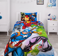 Marvel Avengers Characters kids Cotton Bed Sheet