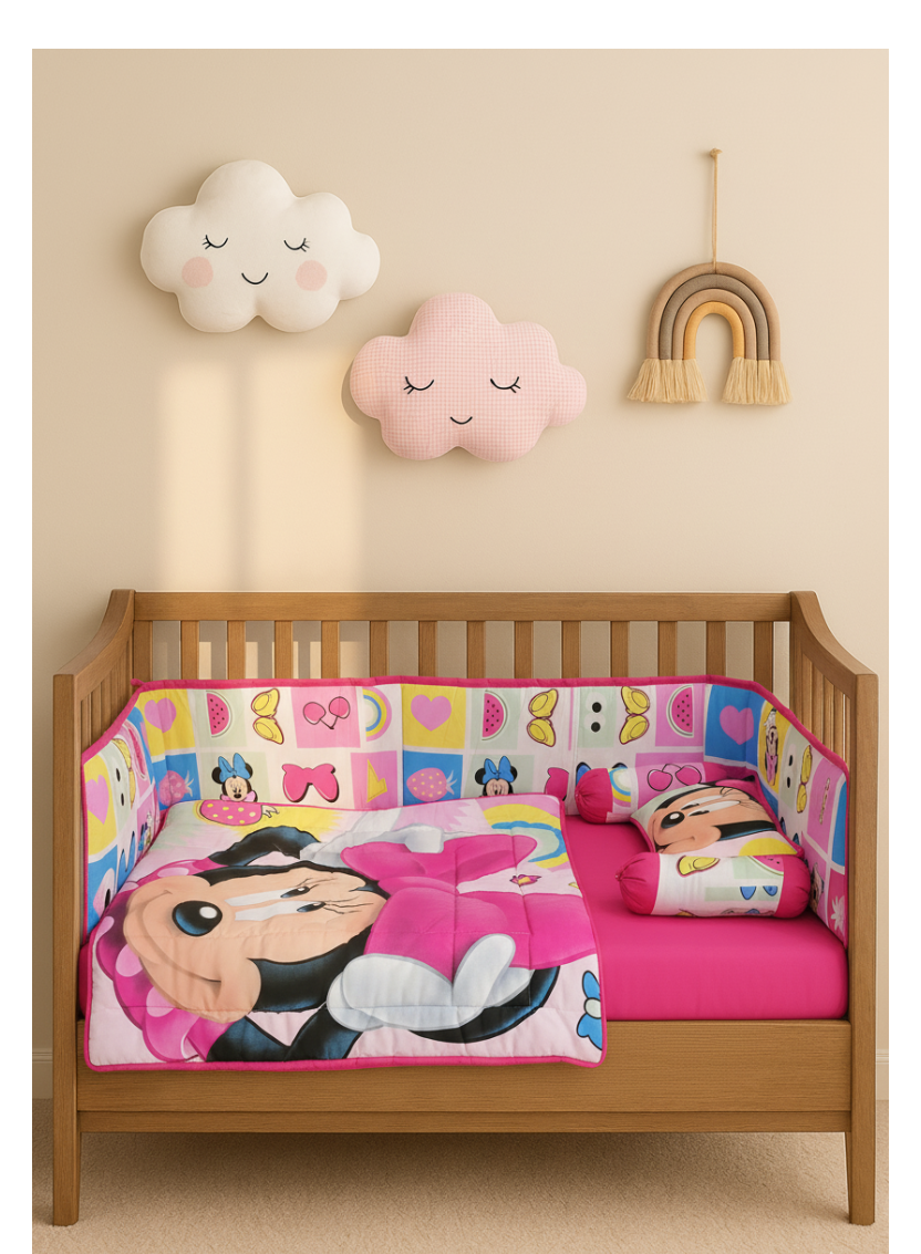 Minnie Mouse Baby cot set